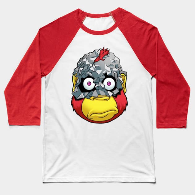 Tinfoil Semaj Baseball T-Shirt by Schmeckle